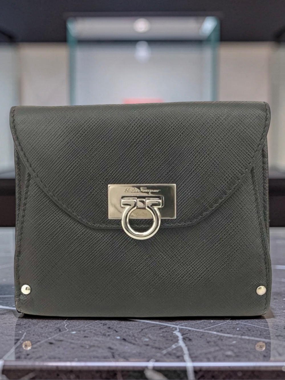 Salvatore Ferragamo Bifold Leather Wallet 🖤
